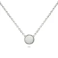 Necklace White Opal