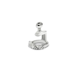 Pendant 5 pietre white