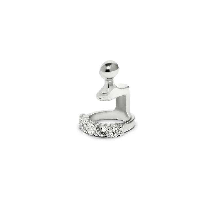Pendant 5 pietre white