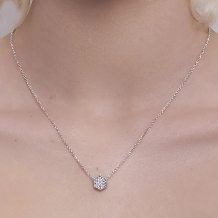 Necklace Hexagon