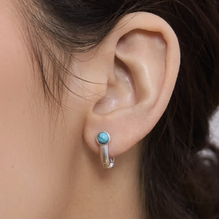 Earring UNA turquoise