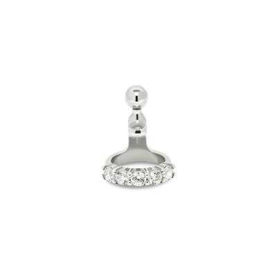 Pendant 5 pietre white