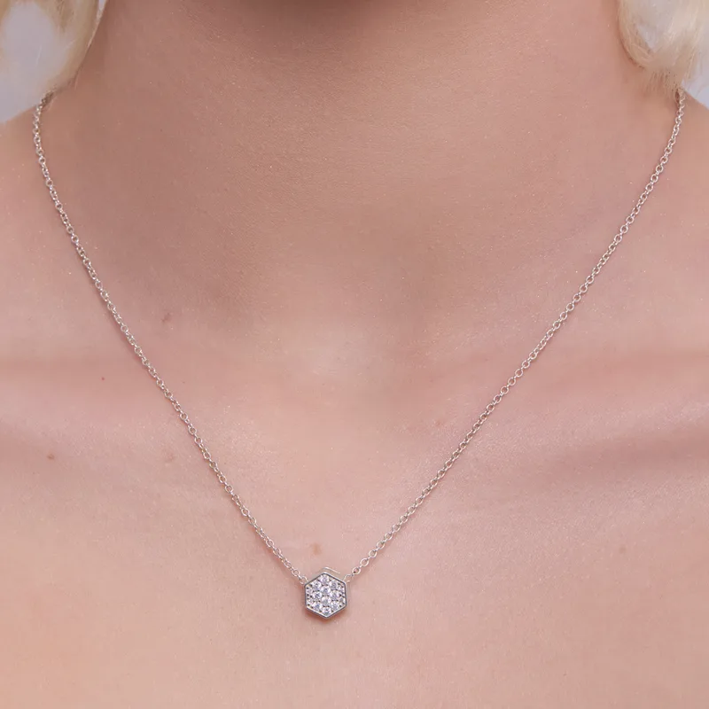 Necklace Hexagon