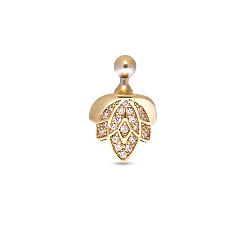Pendant Lotus golplated