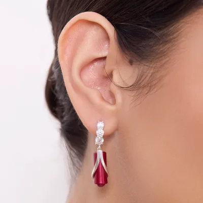 Earrings Red Velvet