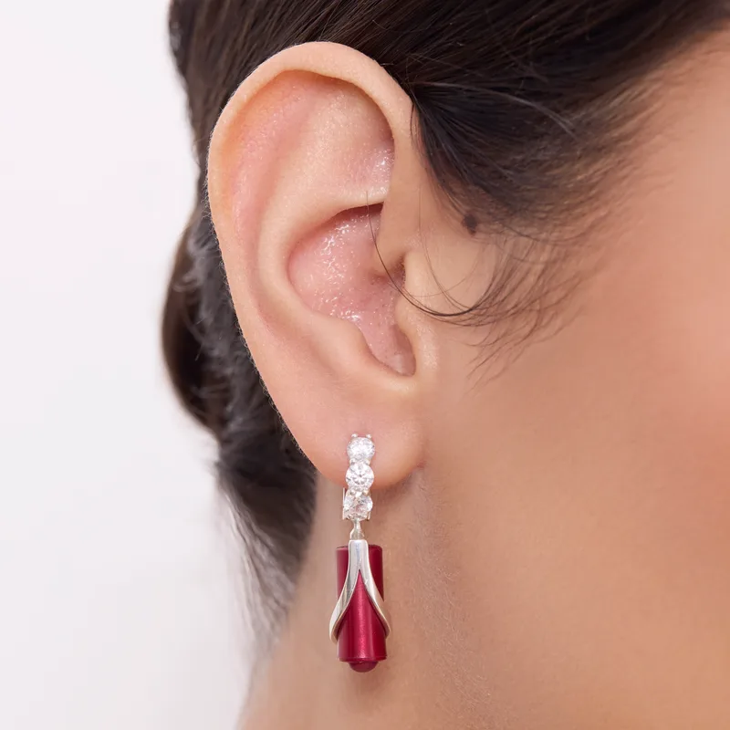 Earrings Red Velvet