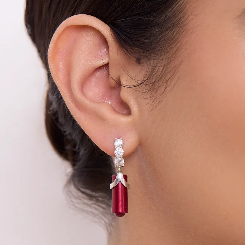 Earrings Red Velvet