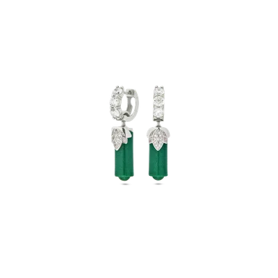 Earrings Loto Verde