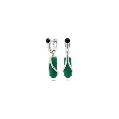 Earrings Verde Misterioso