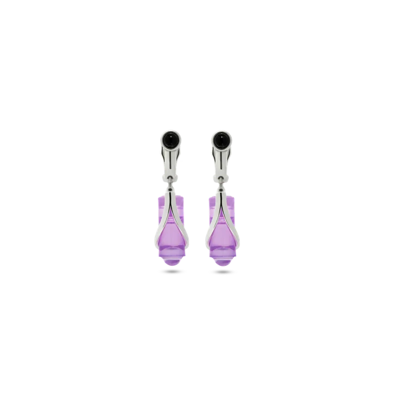 Earrings Onice Viola