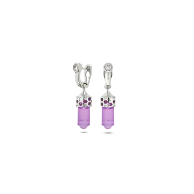 Earrings Luce Viola