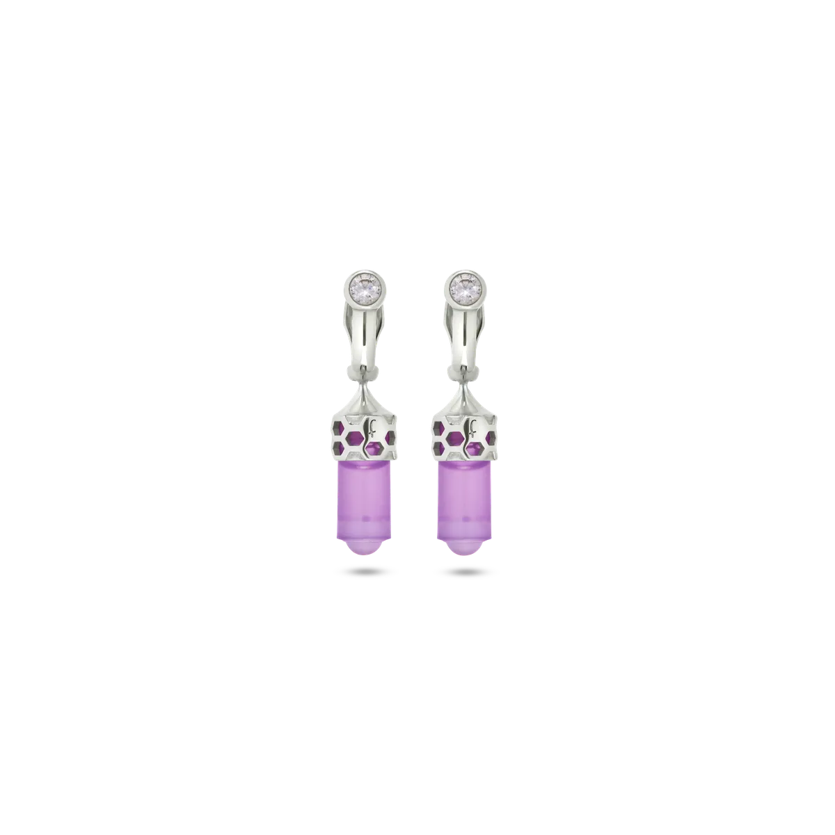 Earrings Luce Viola