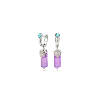 Earrings Loto Azzurro