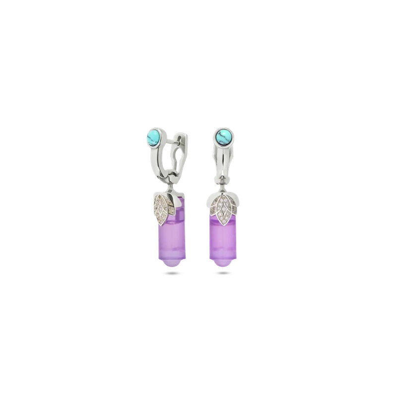 Earrings Loto Azzurro