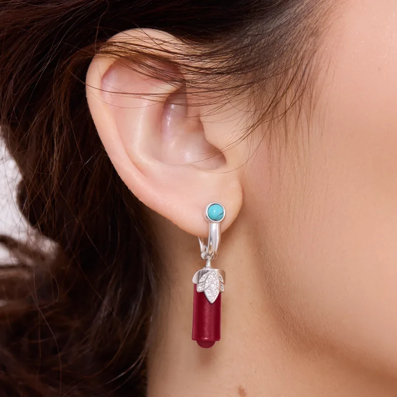 Earrings Loto di Passione Turchese