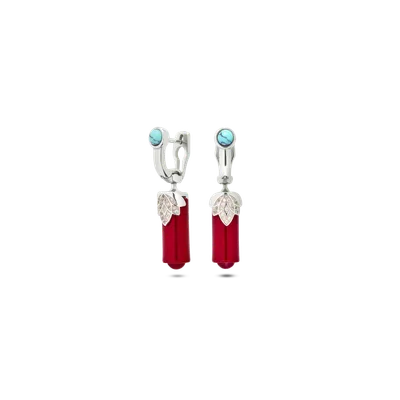 Earrings Loto di Passione Turchese