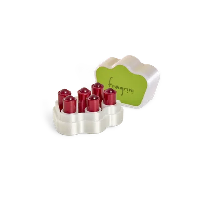 Earrings Icona Cuore Rubino