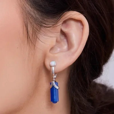 Earrings Luce Blu