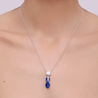 Earrings Luce Blu