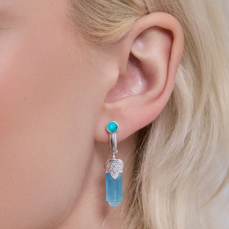 Earrings Turchese