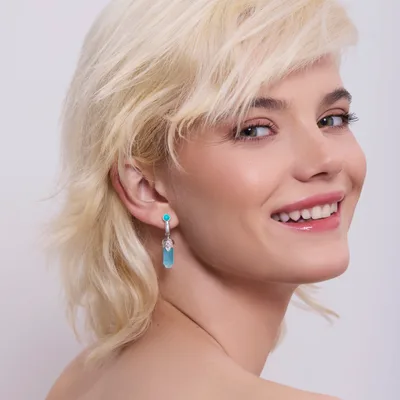 Earrings Turchese