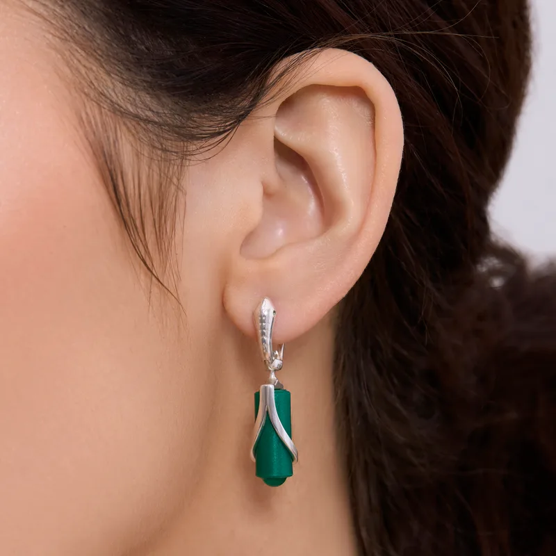 Earrings Serpente Verde
