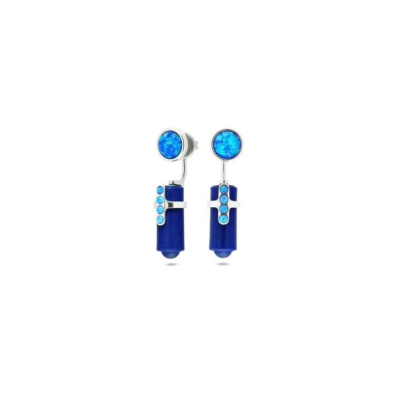 Earrings Blu Electra