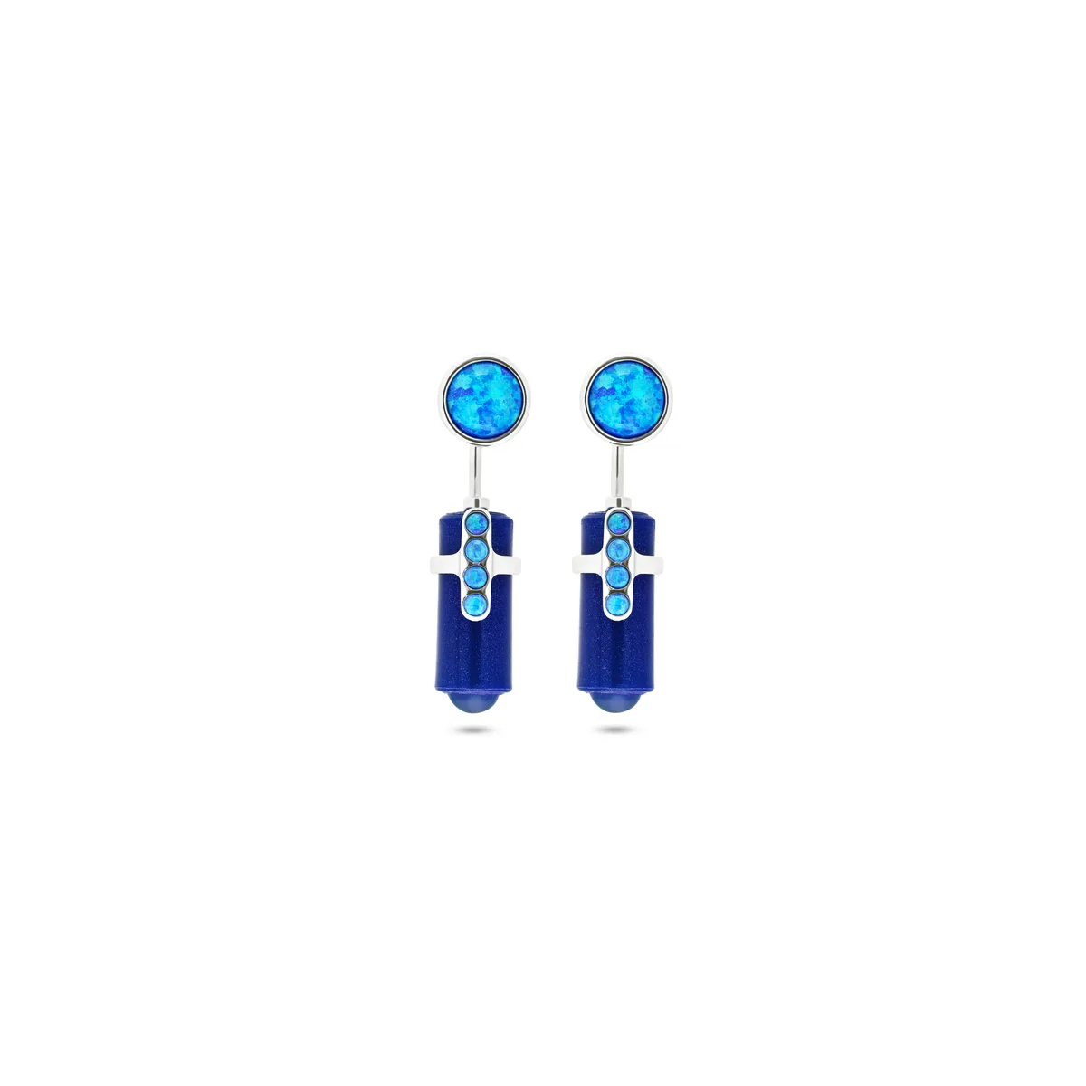 Earrings Blu Electra