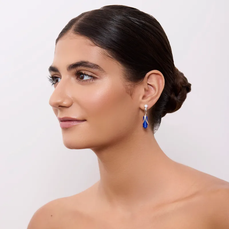 Earrings Luce Blu