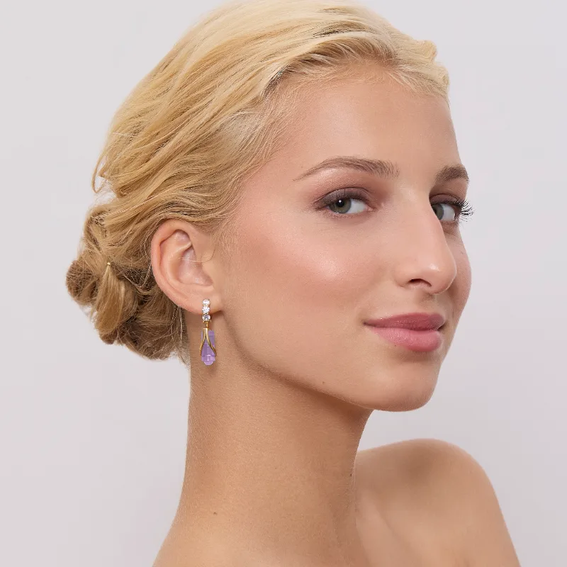Earrings Violetta 18k Gold Plated