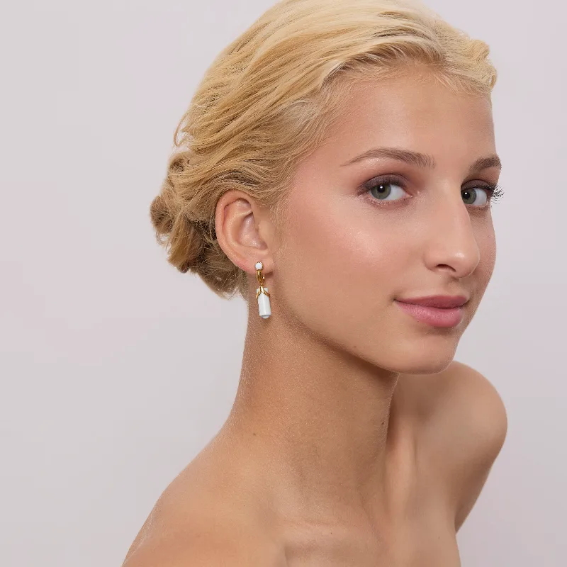 Earrings Bianco 18k Gold Plated
