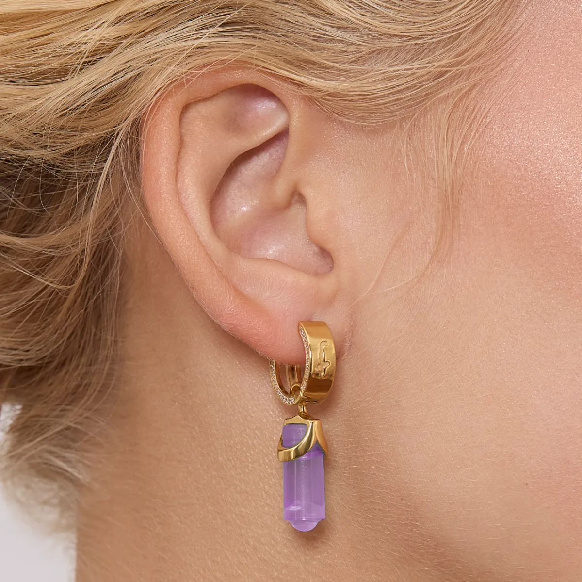 Earrings Aza 18k Gold Plated