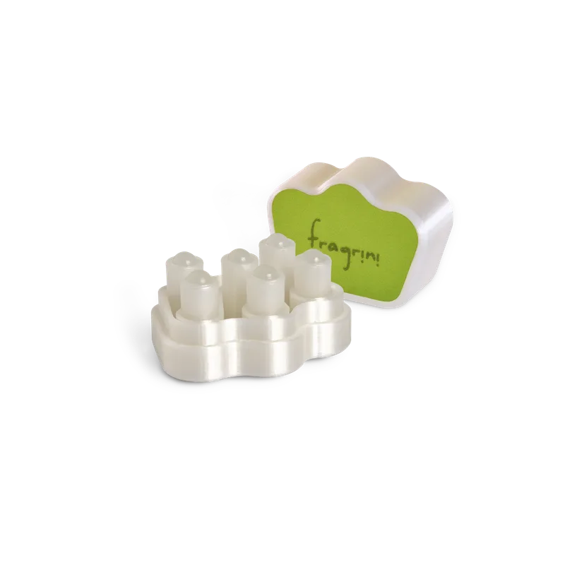 DIVINA White Glitter 6 pcs