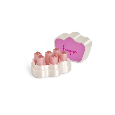 BELLISSIMA Pearl Pink Transparent 6 pcs